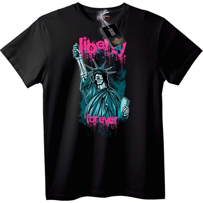 NOONEBRAND Тениска Либерти Череп - 2XL, Black