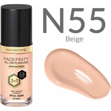 Max Factor Facefinity All Day Flawless make-up 3v1 SPF20 55 Beige 30 ml