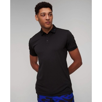 J.lindeberg Kv Print pánská polokošile černá