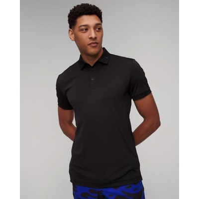 J.lindeberg Kv Print pánská polokošile černá