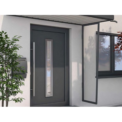 Gutta Guttavordach B1 boční stěna 200 x 60 cm - antracit – Zboží Mobilmania