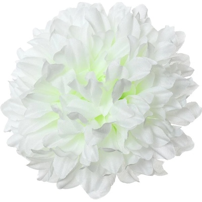 HLAVA CHRYZANTÉMA BIELA 15CM BAL:12KS