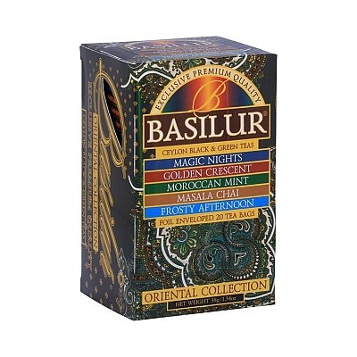 Basilur Orient Assorted 20 gastro sáčkov