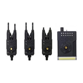 Prologic Sada Hlásičů Fulcrum RMX Pro Bite Alarm Presentation Multi Colour 3+1