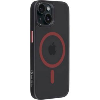 Tactical iPhone 15 TACTICAL MAGFORCE HYPERSTEALTH 2.0 силиконов калъф за телефон, удароустойчив, MagSafe, ЧЕРЕН/ЧЕРВЕН 57983121099 (57983121099)