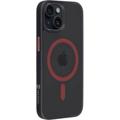 Tactical iPhone 15 TACTICAL MAGFORCE HYPERSTEALTH 2.0 силиконов калъф за телефон, удароустойчив, MagSafe, ЧЕРЕН/ЧЕРВЕН 57983121099 (57983121099)