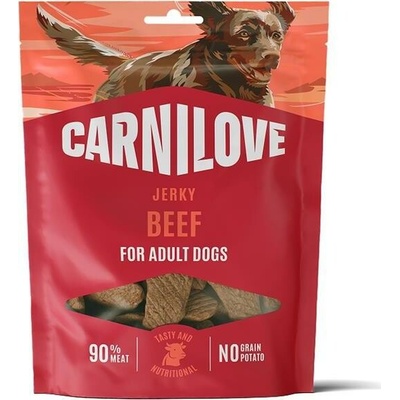 VAFO Praha s.r.o. CARNILOVE Dog JERKY Beef fillet 100 g – Hledejceny.cz