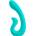 Beau Coeur Naira Dual Heads Vibrator Turquoise