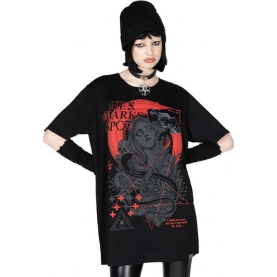 Killstar tričko Hex Marks Čierna