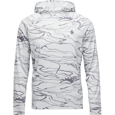 Black Diamond Мъжка блуза с дълъг ръкав Black Diamond L/S Alpenglow Hoody Longsleeve - Relief / Alloy / Steel (016-5248-1112)