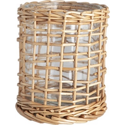 Lucerna Grusvik Glass Rattan 17 cm Storefactory Scandinavia