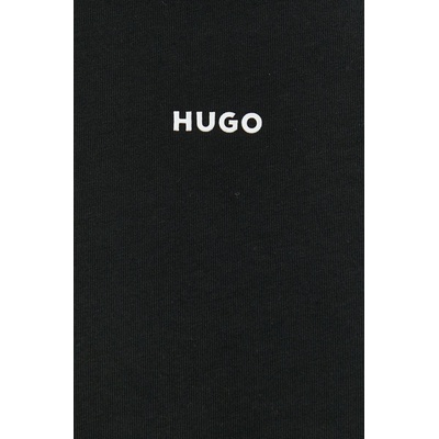 HUGO Памучна тениска hugo в черно с изчистен дизайн 50488330 (50488330)