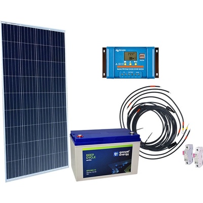Victron Energy solárna sada 190Wp batéria Goowei Energy 100Ah