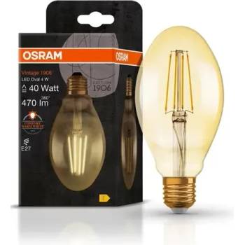 Image 1 of OSRAM Led ЛАМПА vintage 1906 led cl oval gold40 4w/824 e27 ledvance (ledvance 4099854091117)