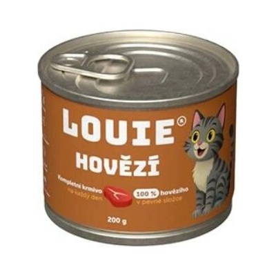 Louie Cat konz. Hovězí s prebiotiky 200 g