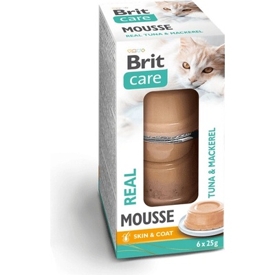 Brit Care Cat Mousse with Real Tuna and Mackerel 6 x 25 g
