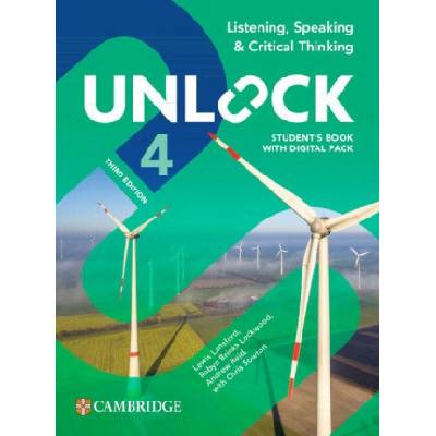 Unlock Level 4B Listening, Speaking and Critical Thinking Student´s Book with Digital Pack 3rd edition