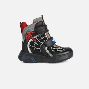 Geox Черни момчешки ankle обувки Geox Sveggen B Abx Geox | Cheren | Момчешки | 24