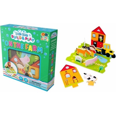 Barney & Buddy vodolepky do koupele farma