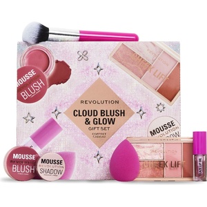Revolution Beauty КОМПЛЕКТ REVOLUTION Cloud Blush And Glow Highlight Gift Set Комплект дамски