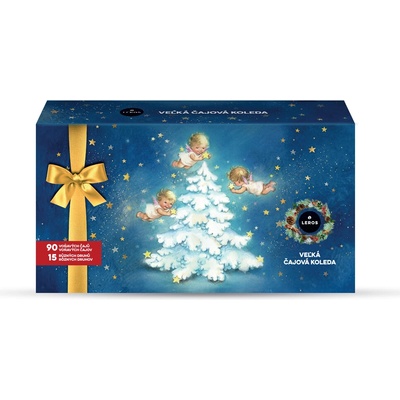 LEROS Velká čajová koleda 15 x 6 sáčků