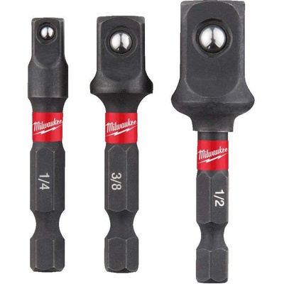 Milwaukee sada adaptérů 3 ks 4932479228 – Zboží Dáma