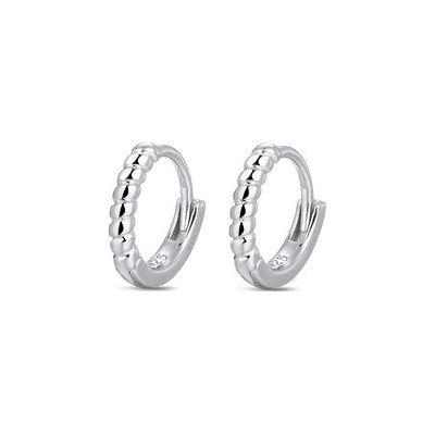 Nubis stříbrné náušnice kruhy NB-3822