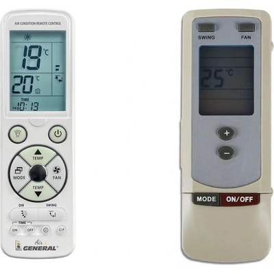 General Gree ash-09ck, ash-13ck, ash-18ck - луксозно с подсветка дистанционно управление (ash-09ck, ash-13ck, ash-18ck)