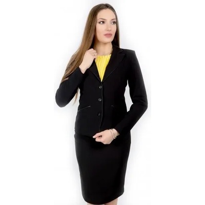 Рени Стил Русе Черно дамско сако Естер (719.1)