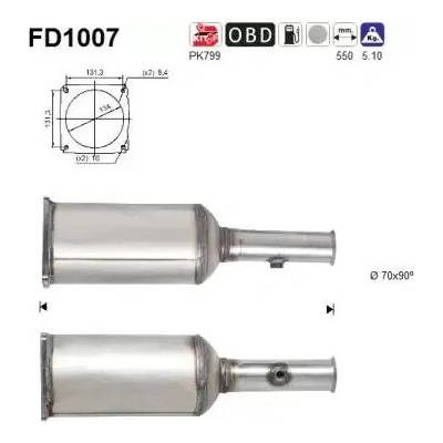 AS Filtr pevných částic ASA FD1007