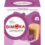 Gimoka Кафе капсули Gimoka Caffelatte за Dolce Gusto, 16 бр