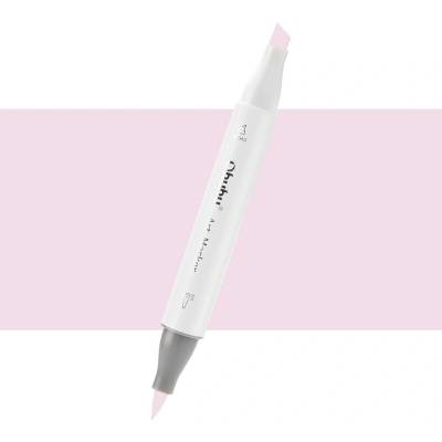 Lihová fixa OHUHU oboustranná Brush & Chisel, Grayish Cherry (R242)