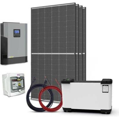 Solarfam solární sestava ostrovní TRINA 1820Wp LiFePO4 51,2V 142Ah 7,2Kwh, měnič 48V/230VAC 5500W