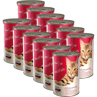 Bewi Cat Консерва BEWI CAT Meatinis ПИЛЕ 12 x 400 г