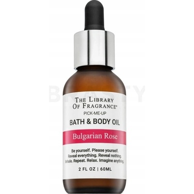 The Library Of Fragrance Bulgarian Rose tělový olej 60 ml