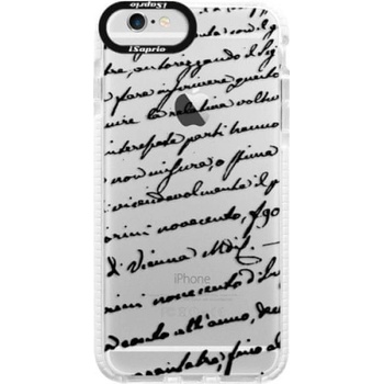 Púzdro iSaprio - Handwriting 01 Apple iPhone 6 Plus čierne