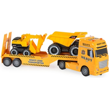 Jin Jia Toys Автовоз с багер и самосвал 666-68f (111774)