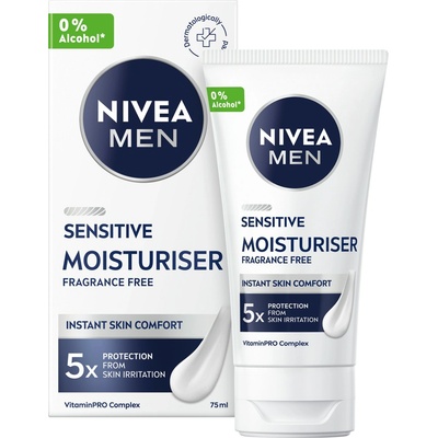 Nivea Men Sensitive hydratačný krém pre mužov 75 ml