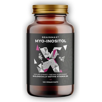 BrainMax Myo-Inositol 100 rostlinných kapslí