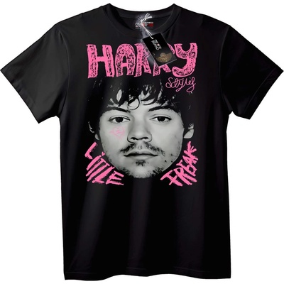 NOONEBRAND Тениска HARRY LITTLE FREAK - L, Black