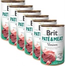Konzervy pre psov Brit Paté & Meat Venison 6 x 400 g