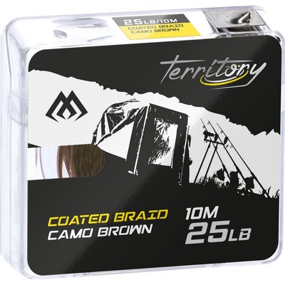 Mikado Pletená Šňůrka Coated Braid 10m Barva: Camo hnědá 10m 15,88kg