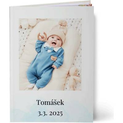 Fotokniha Velká A4 Chlapeček - modré tóny pro chlapce