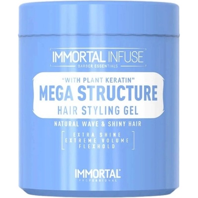 Gél na vlasy s keratínom IMMORTAL Infuse Mega structure hair styling gél 500 ml