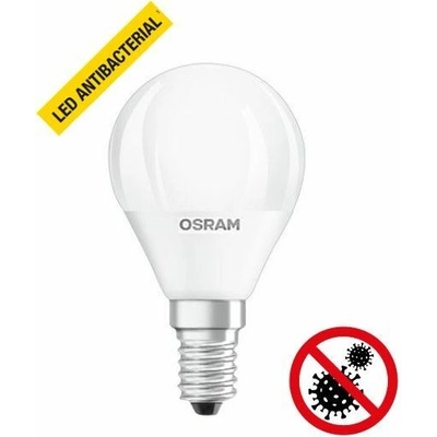 Osram Antibakteriální LED žárovka E14 LC CL P 5,5W 40W teplá bílá 2700K