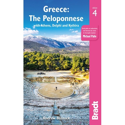 Peloponés Řecko The Peloponnese průvodce 4th 2019 BRADT