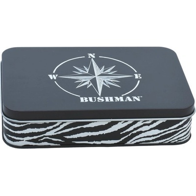 Bushman plechovka Oblong brown
