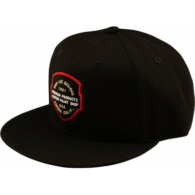 Troy Lee Designs flat bill snapback Imprint black