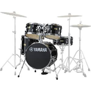 Yamaha JK6F5 Manu Katché Junior Raven Black Акустични барабани-комплект (JK6F5-RAVEN-BLACK)