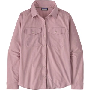 Patagonia Дамска риза с копчета Patagonia Women's L/S Self Guided Sun Shirt - Quiet Violet (133-1104-0313)